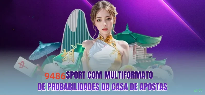 Imagem promocional do aplicativo mobile da pk77