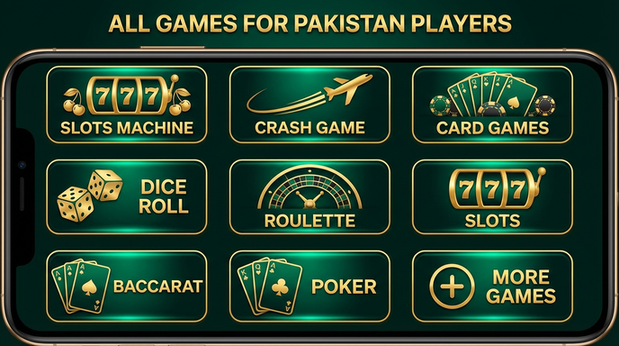 Main screen of 92Paisa Game games page for PK players